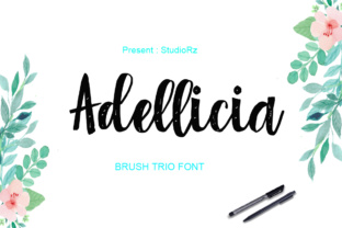 Adellicia: A Playful Handwritten Font That Brings Personality to Your Work