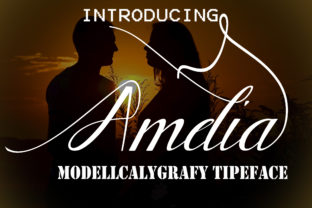 Amelia: A Modern Calligraphy Font Designed for Real Projects