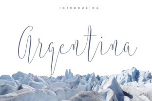 Argentina Script: Handwritten Font for Creative Projects