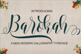 Barokah Font: Elevating Design Projects with Handwritten Authenticity
