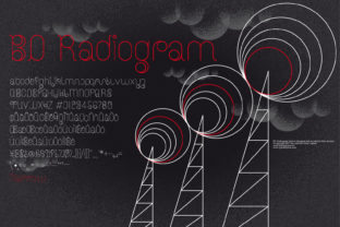 BD Radiogram: A Typeface That Breathes Lightness into Visual Storytelling