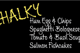 Chalky: The Supermarket POS Font That Redefined Readability on Blackboards