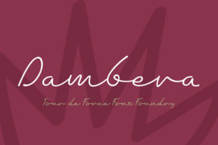 Dambera Retro: A Retro Script Font for Versatile Design Applications