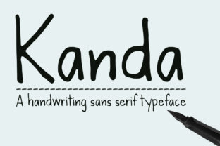 Kanda: A Handwritten Font for Authentic Branding