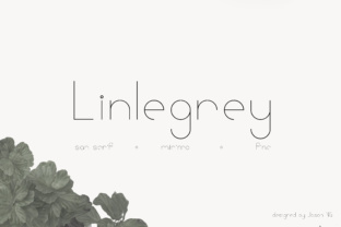 Linlegrey: The Minimalist Sans-Serif Font That Deserves Your Attention