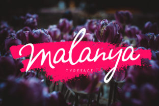 Malanya: The Stylish Handwritten Font That Brings Personality to Modern Design