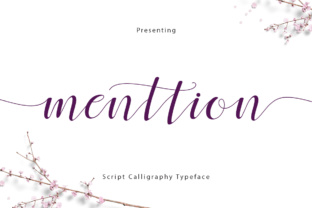Menttion Script: A Handwritten Font That Brings Personality to Real Projects