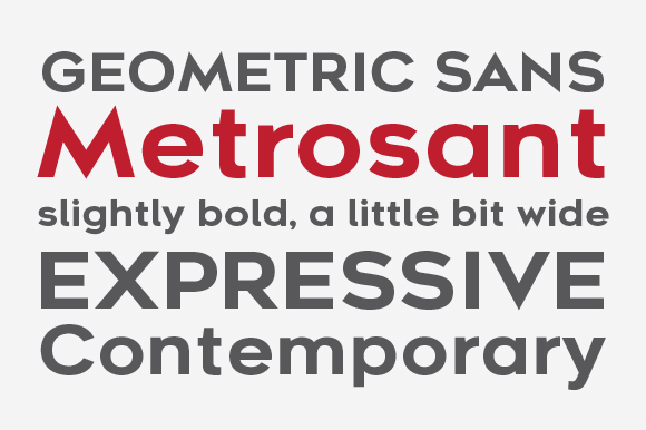 Metrosant: A Geometric Sans-Serif That Brings Bold Clarity to Modern Design
