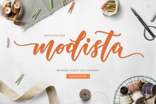 Modista: The Script Font That Balances Romance and Professionalism