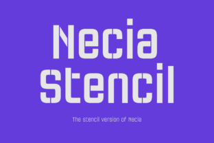 Necia Stencil Family: A Strategic Tool for Purposeful Design and Communication