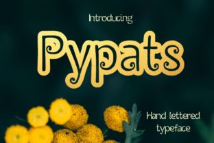 Pypats: A Hand-Drawn Decorative Font for Creators