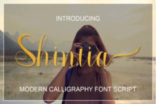 Shintia: A Modern Calligraphy Font for Thoughtful Design Choices