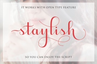 Staylish Upright: The Romantic Modern Typeface That Brings Authentic Character Back to Design