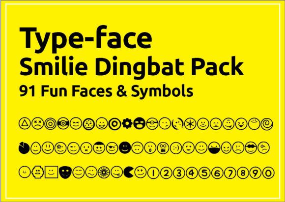 TypeFace and Emoji Fonts: Express Yourself with Fun Dingbat Typography